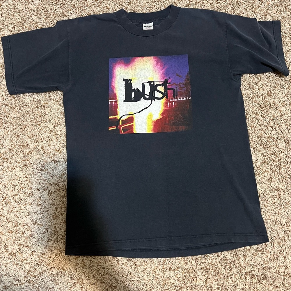 1996 Bush Razorblade Suitcase Band Tee Vintage 1990s Murina Made in USA Concert